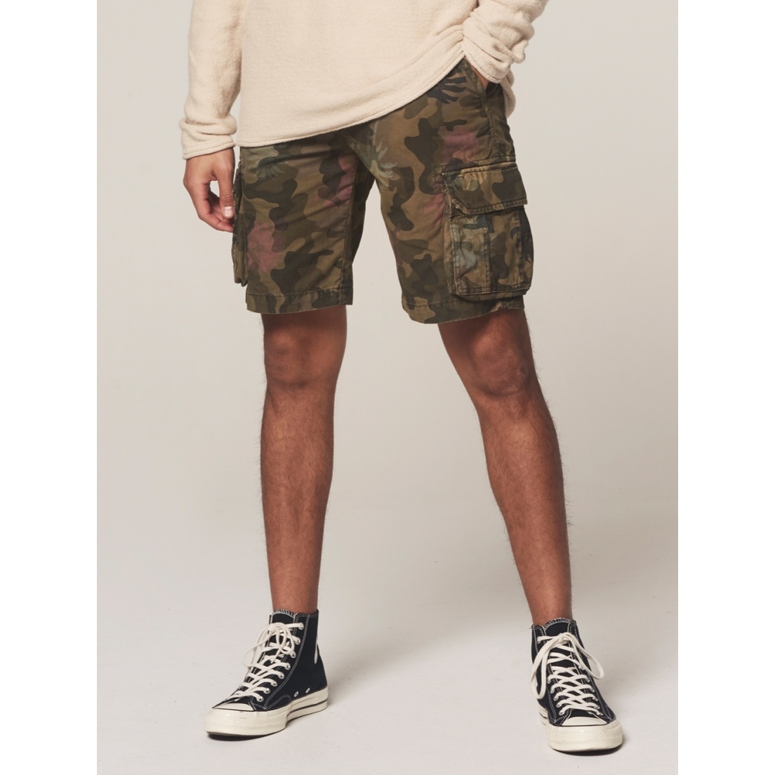 camo volley shorts