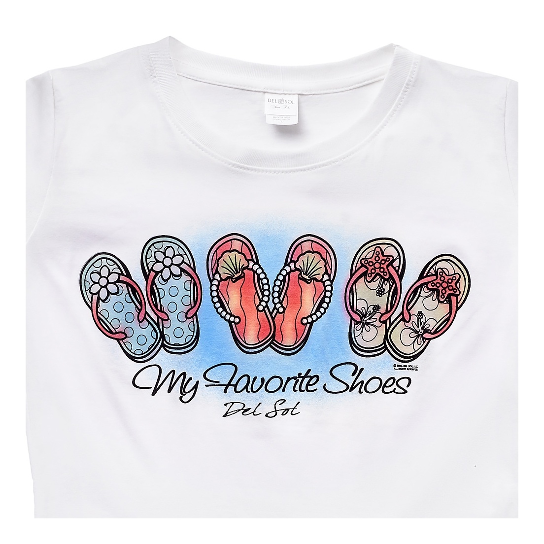 ФУТБОЛКА DELSOL My Favourite Shoes фото 3