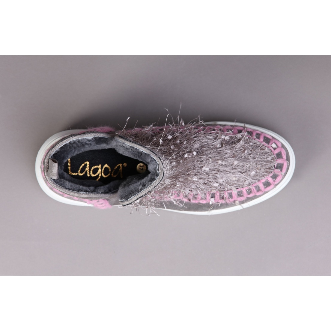 ПОЛУБОТИНКИ LAGOA SUEDE GREY GAURI фото 4