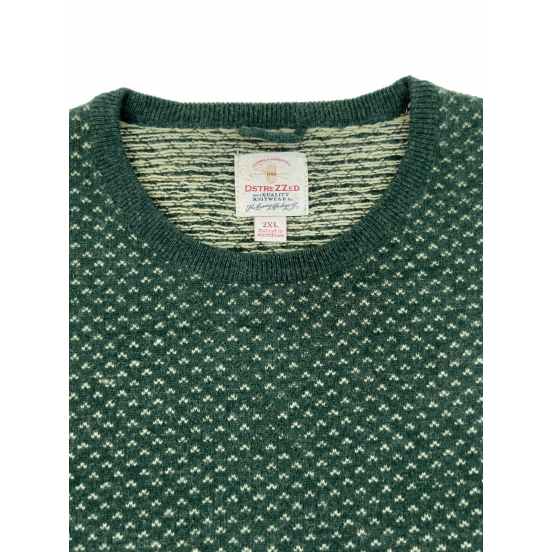 СВИТЕР DSTREZZED 404090 Dk. Green фото 3