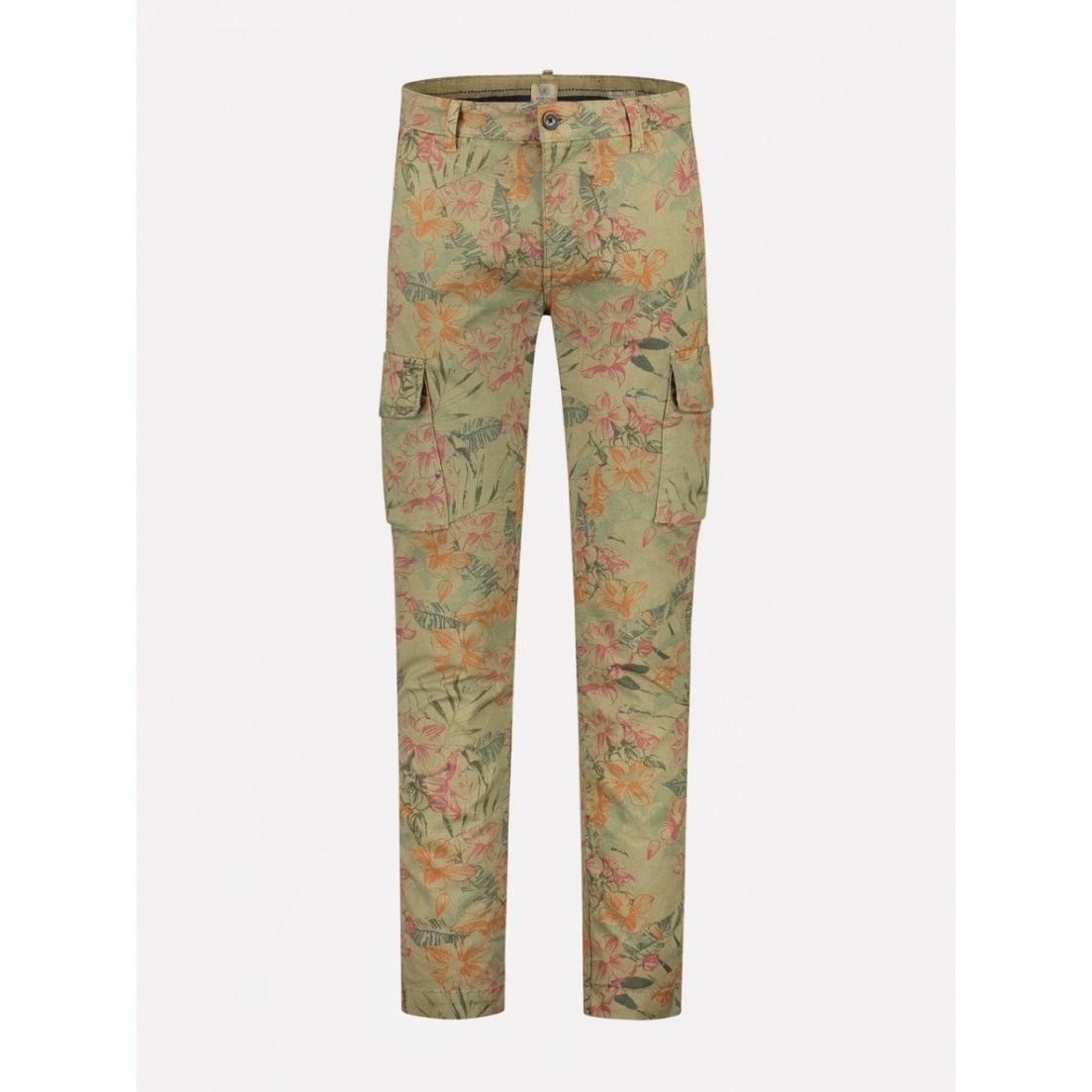 БРЮКИ DSTREZZED COMBAT PANTS CAMO FLOWER FINE DOBBY KHAKI фото 5