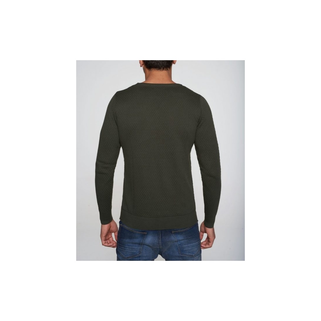 СВИТЕР DSTREZZED 404079 Dk. Green фото 4