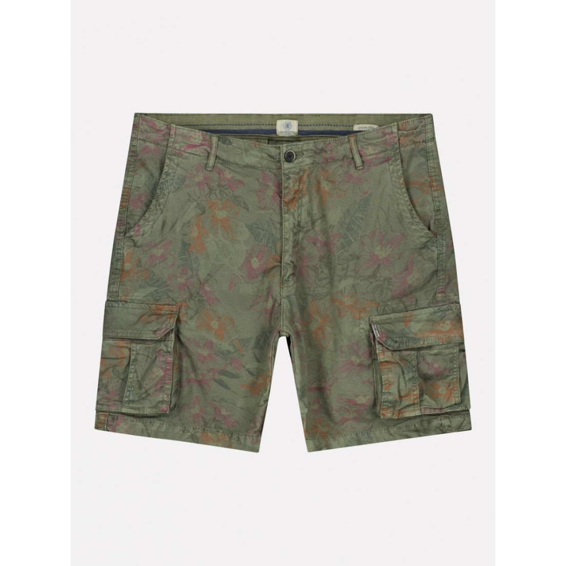 ШОРТЫ DSTREZZED COMBAT SHORTS CAMO FLOWER FINE DOBBY DARK ARMY фото 5