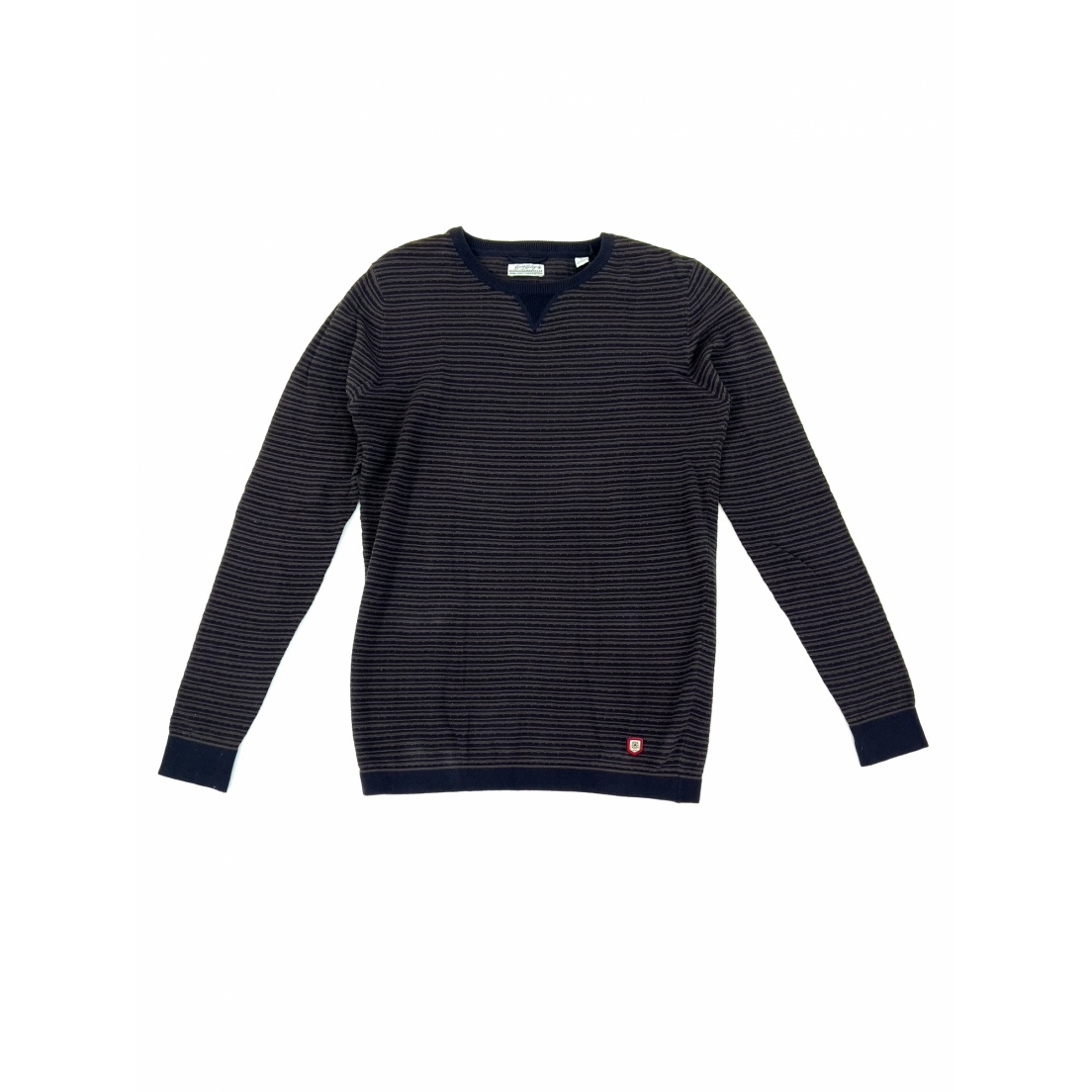 СВИТЕР DSTREZZED 404081 Dk.Navy/Brown фото 1