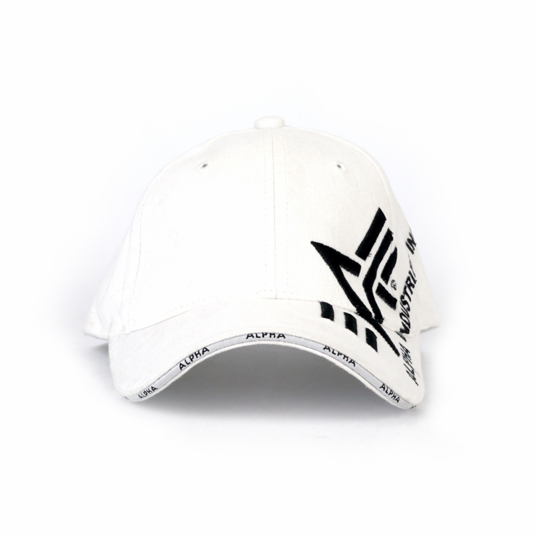 Кепка Alpha industries white фото 1