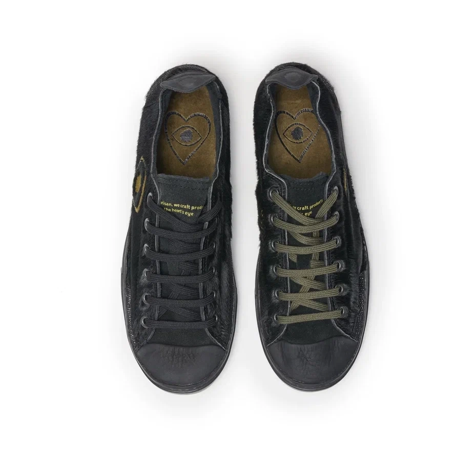 Converse all star low leather almost store black rose gold