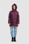 Пуховик ADD 8AW504 BURGUNDY