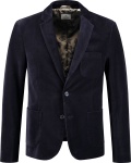 ПИДЖАК DSTREZZED BLAZER WASHED VELOUR DK.NAVY 111149