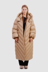 Пуховик ADD 8AW444 CAMEL LIGHT