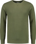 СВИТЕР DSTREZZED CREW PINEAPPLE STITCH GREEN 404099