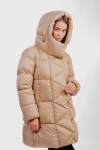 Пуховик ADD 8AW446 CAMEL LIGHT