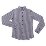 Рубашка DSTREZZED Grey Melange 261004D 