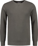 СВИТЕР DSTREZZED CREW PINEAPPLE STITCH MD.GREY MEL. 404099
