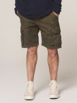 ШОРТЫ DSTREZZED COMBAT SHORTS CAMO FLOWER FINE DOBBY DARK ARMY 515222