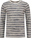 СВИТЕР DSTREZZED CREW STONEY STRIPES MELANGE COTTON SAND 404108