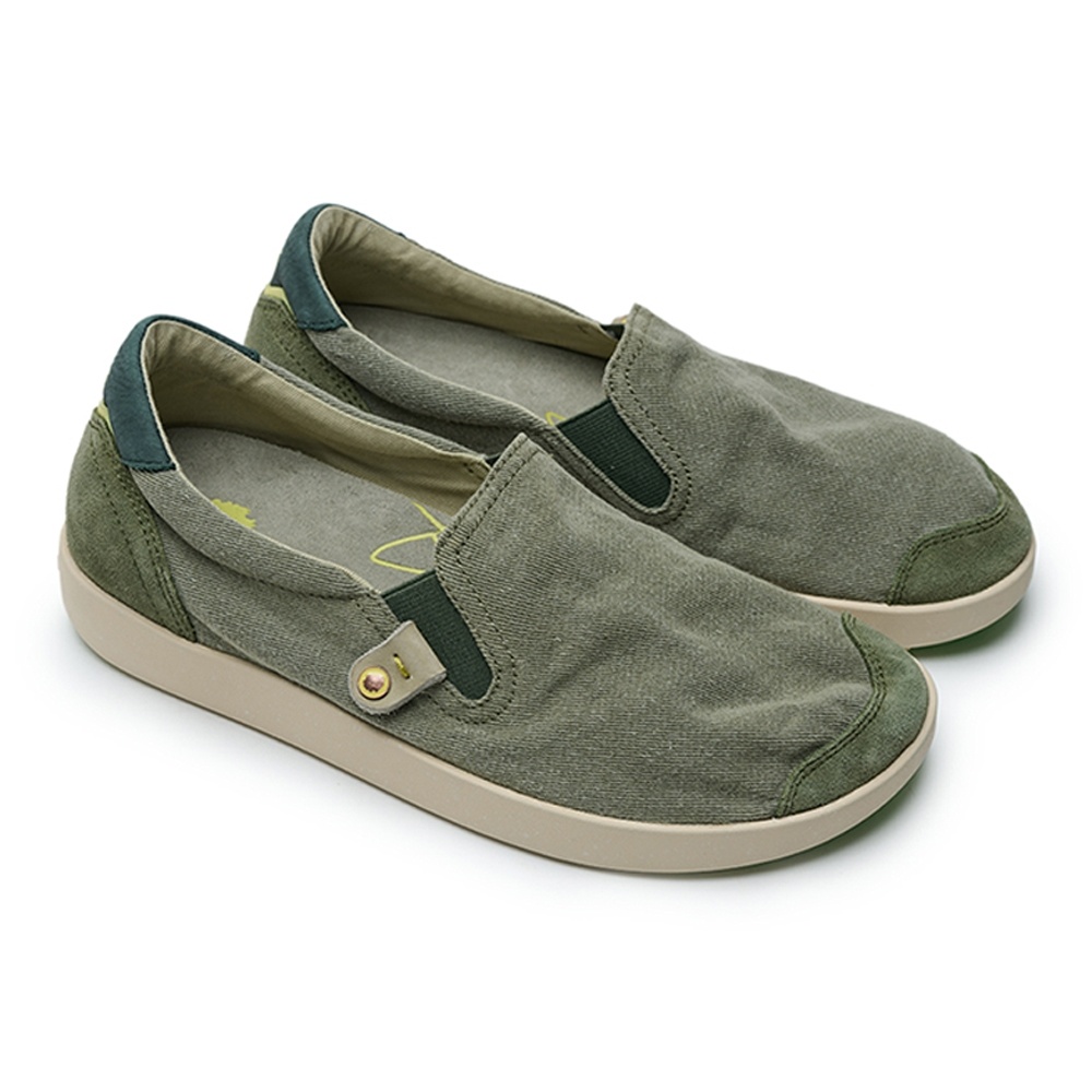 Слипоны Satorisan Kung Fu Cotton Vintage Khaki  фото 2