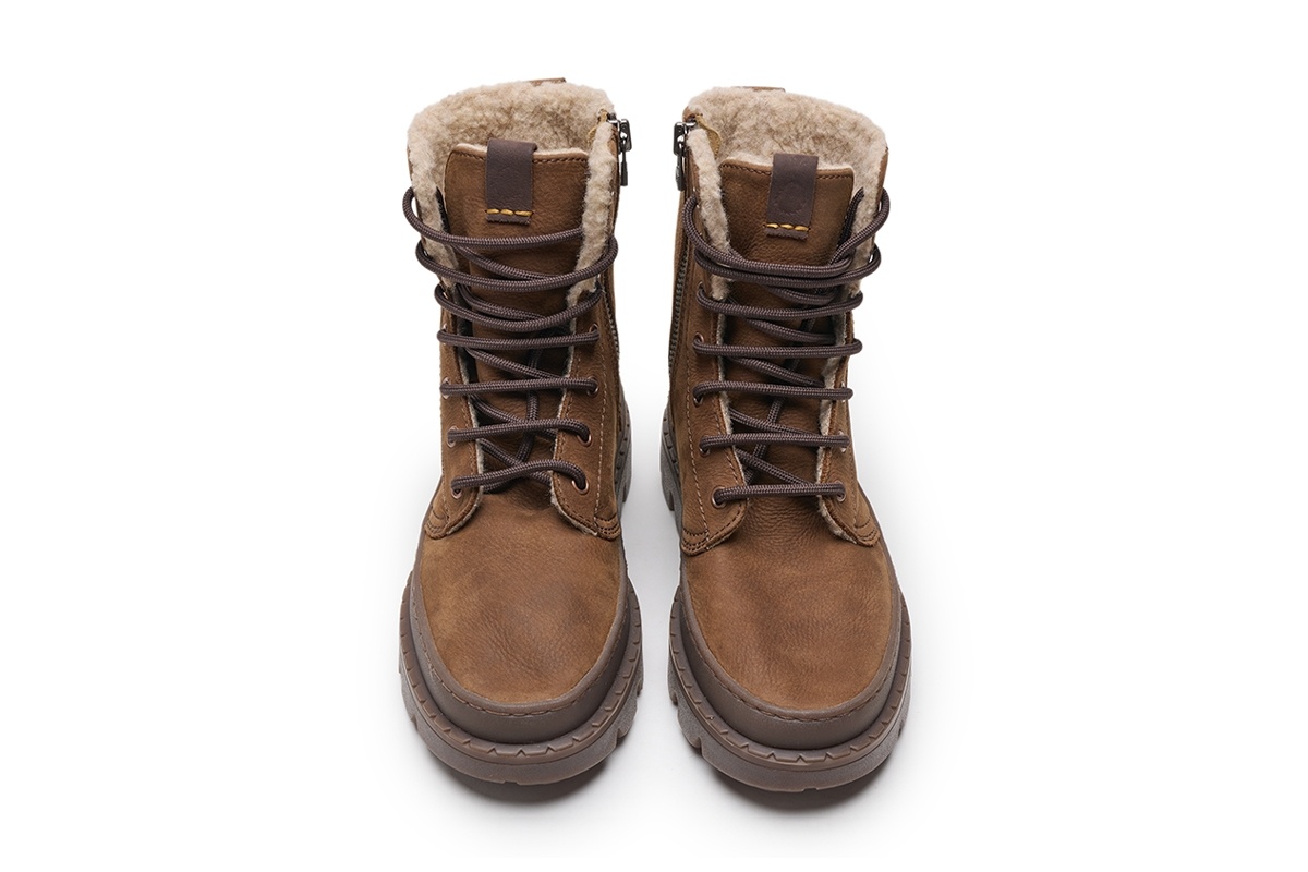 Ботинки Satorisan Unalome Laces Premium Wool Mid Brown фото 4