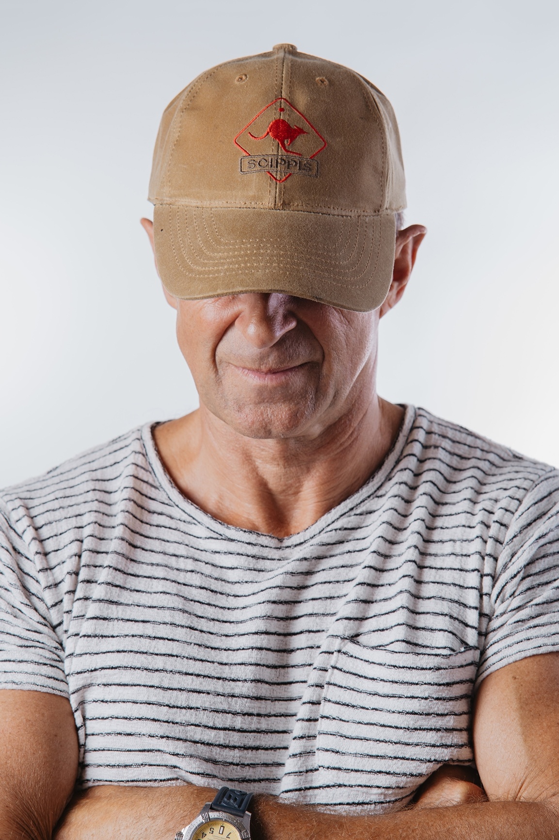 Кепка 001H10 SCIPPIS OILSKIN - Tan фото 2