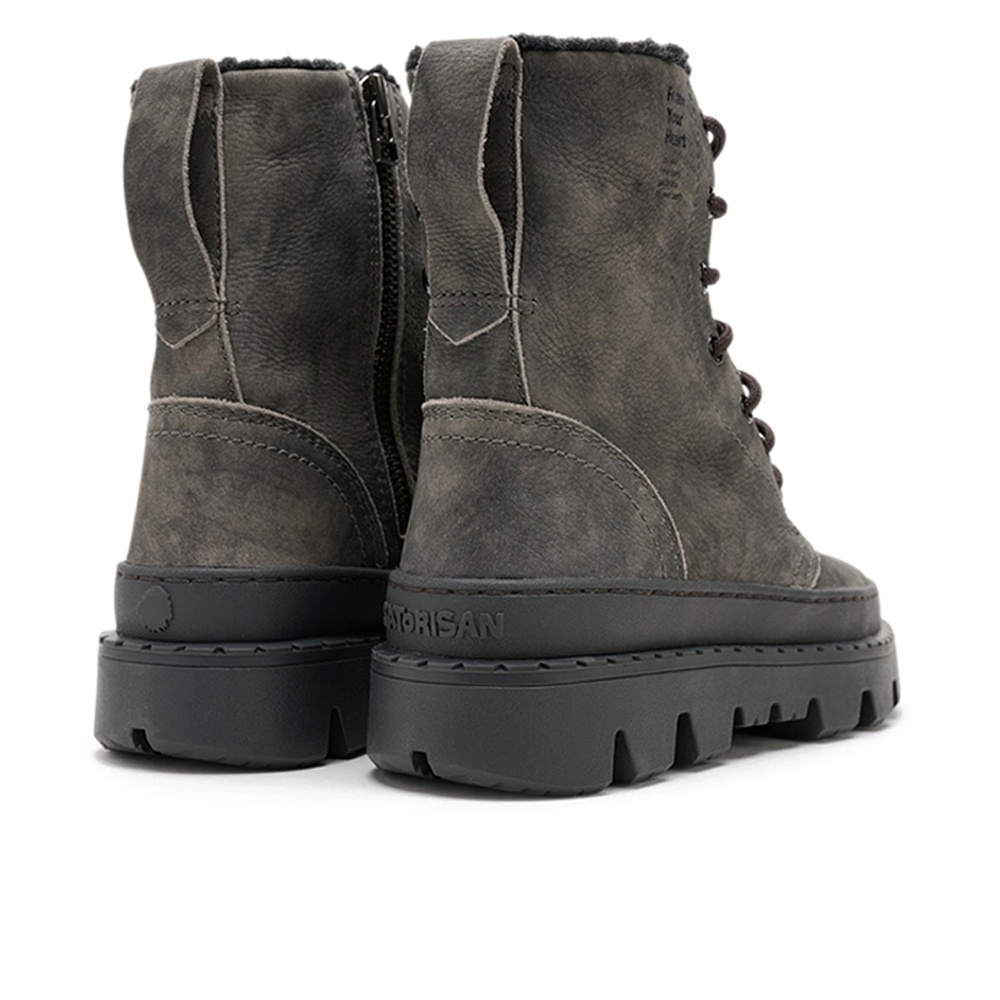Ботинки Satorisan Unalome Laces Premium Wool Khakies Black 120084 фото 3