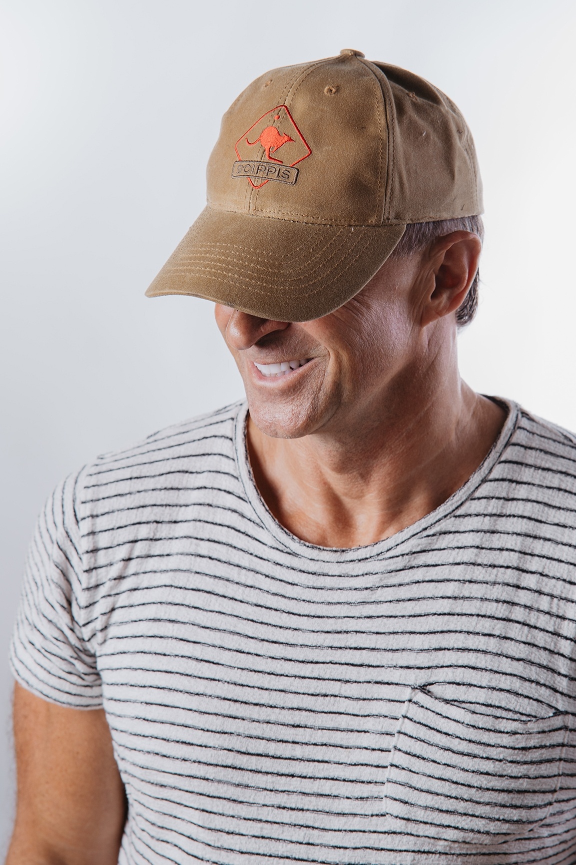 Кепка 001H10 SCIPPIS OILSKIN - Tan фото 3