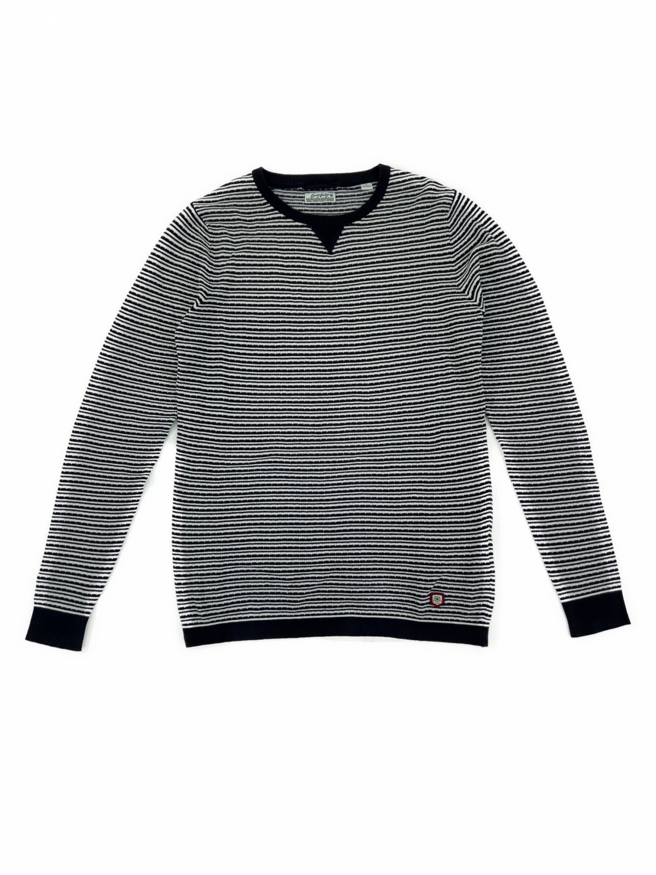 СВИТЕР DSTREZZED Dk.Navy / Offwhite 404081 фото 1