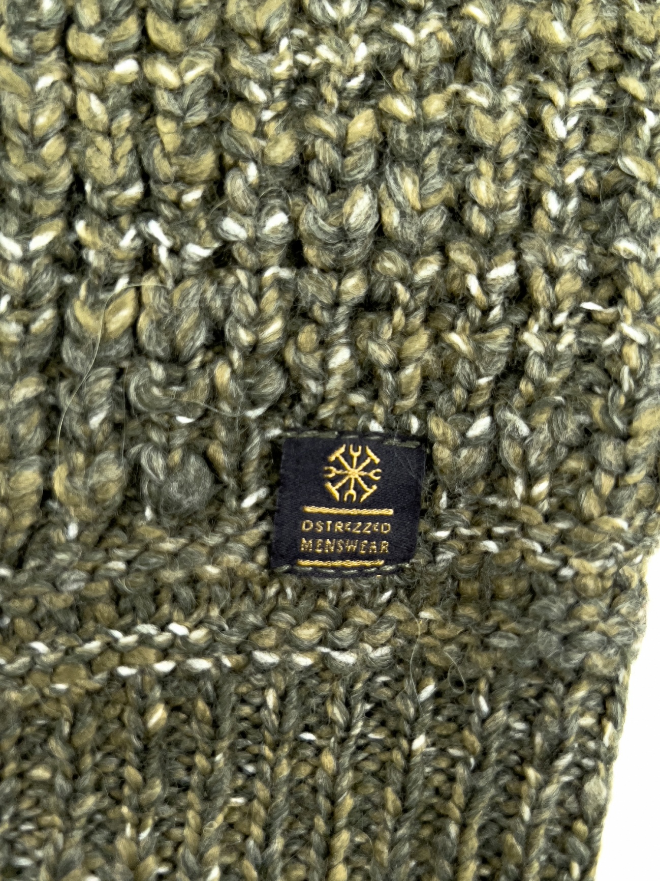 СВИТЕР DSTREZZED Army Green 404095 фото 4