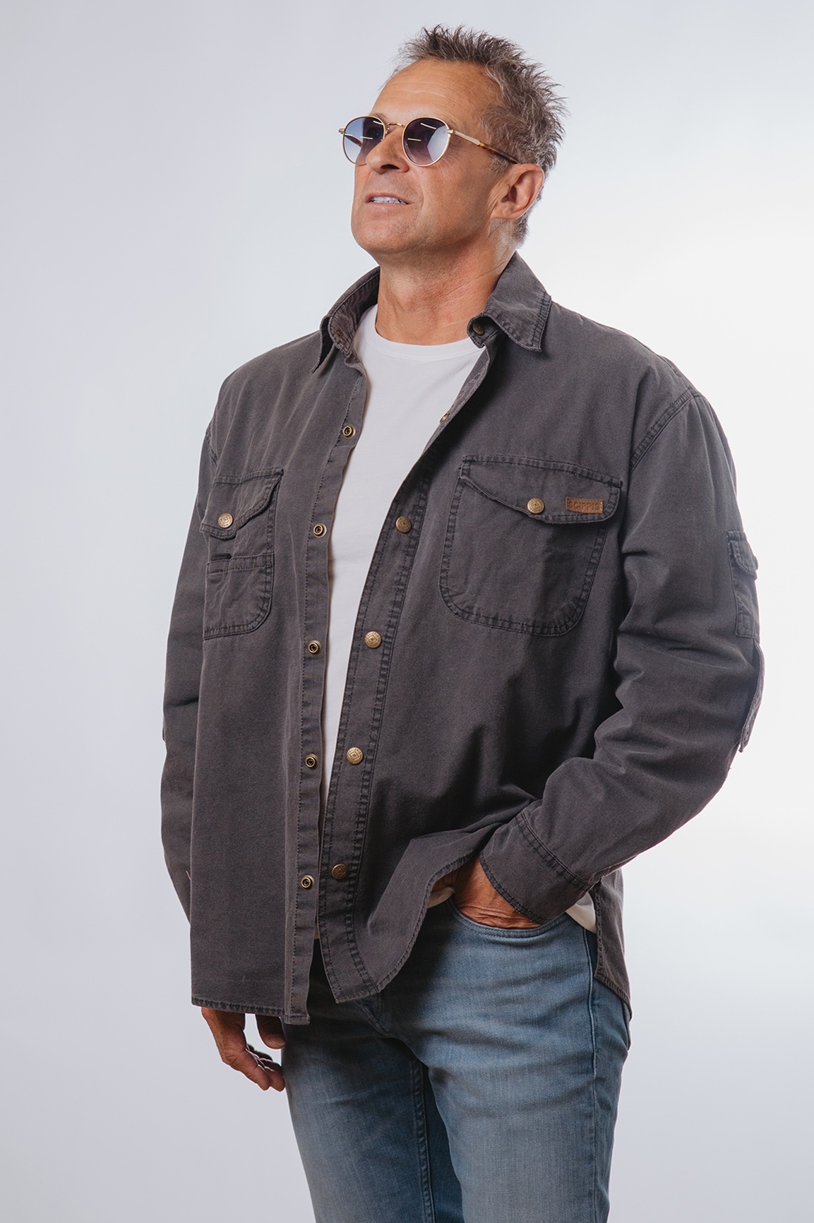 Рубашка Scippis Australian Fashion House GmbH 003S04 Cowra - Grey фото 5