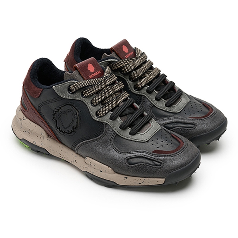 Кроссовки Satorisan Chacrona Pull Up Black Mid Grey 120118 фото 2