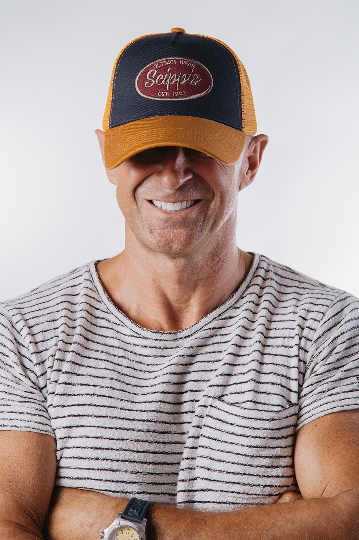 Кепка Scippis Rokewood Tan - Navy фото 2