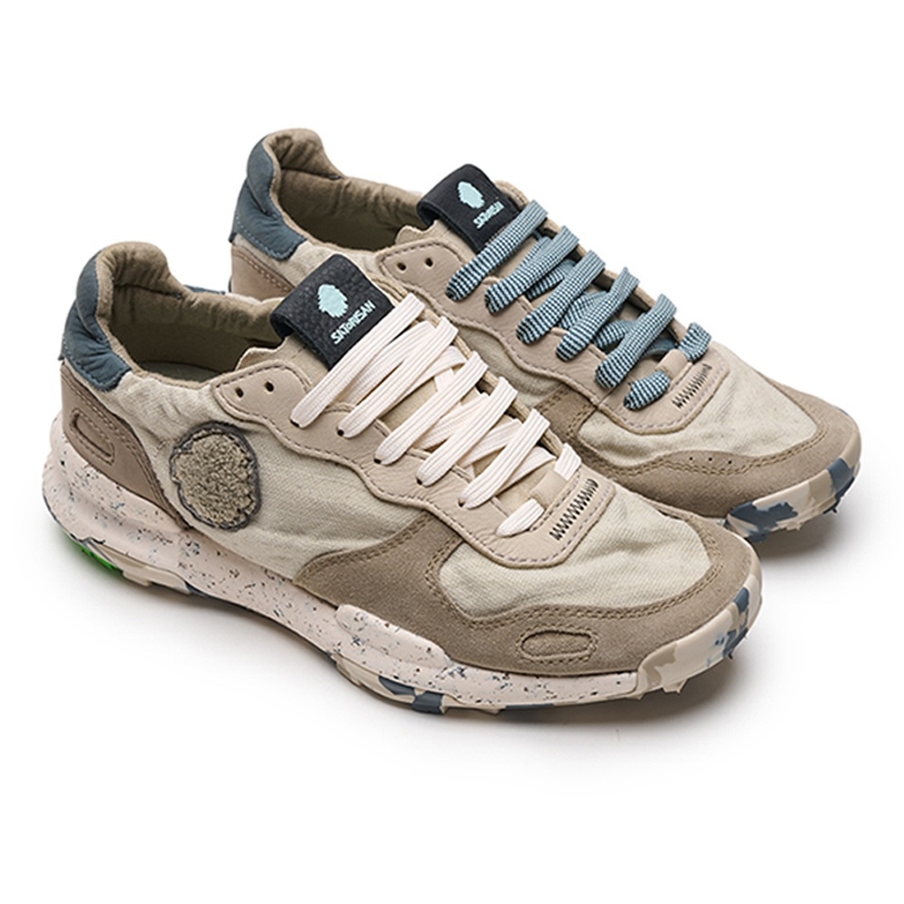 Кроссовки Satorisan Chacrona Linen Light Grey фото 2