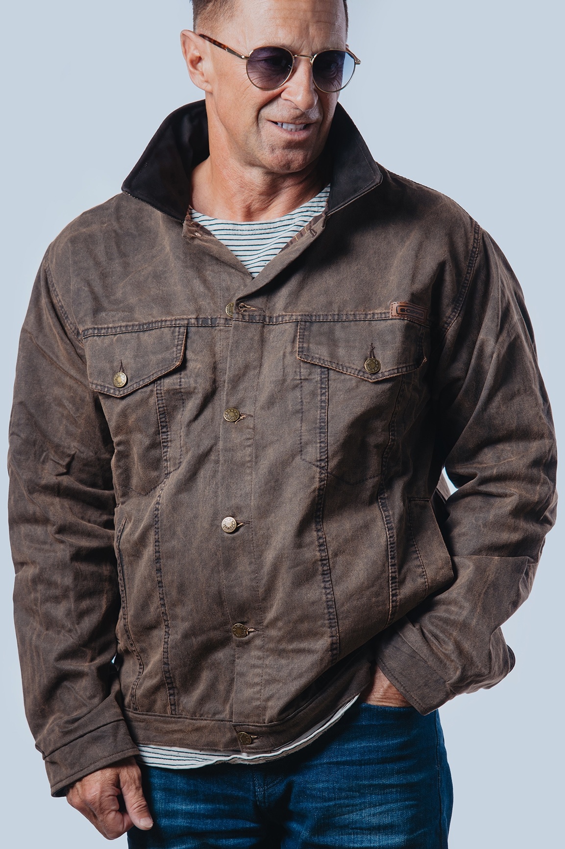 Куртка Australian Fashion House GmbH 010025 Clifton Tracker - Brown фото 5