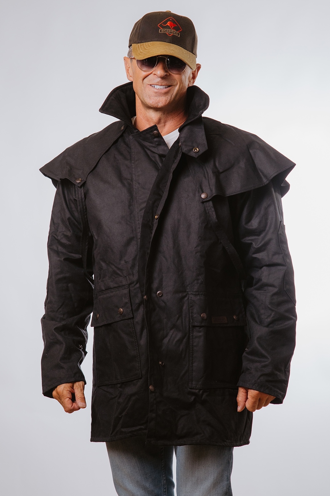 Куртка Australian Fashion House GmbH 001J01 Drover - Black фото 6