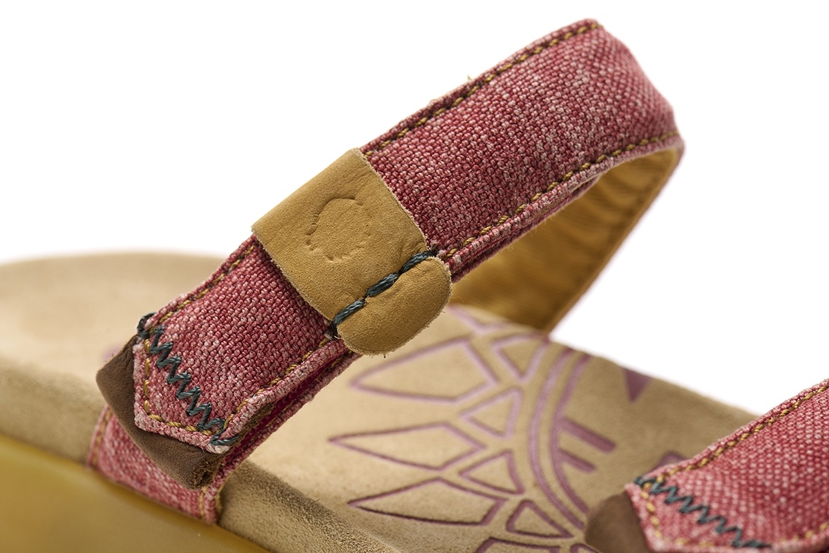 Сандалии Satorisan Kae Linen Smoky Pink фото 8