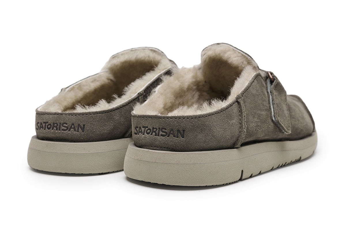 Тапочки Satorisan Uwabaki Clog Suede Deep Khaki 2.0 фото 3