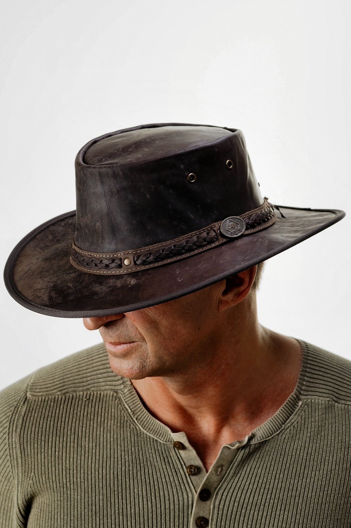 Шляпа 5H16 KANGAROO SUNDOWNER Brown фото 1