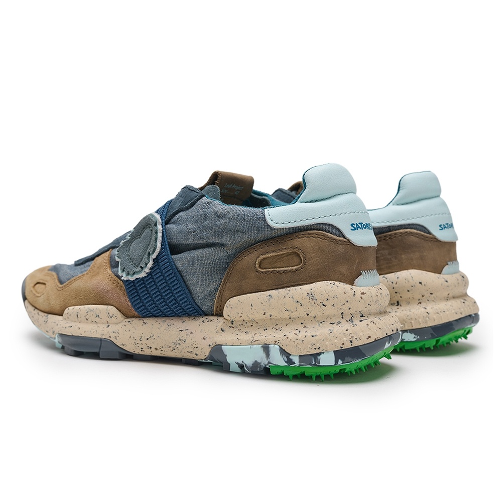 Кроссовки Satorisan Chacrona Linen Elastics Shadowy Scales фото 5