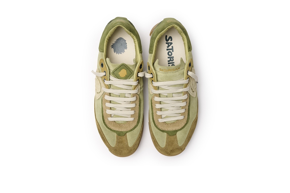 Кеды Satorisan Enso Suede Lichen Green фото 4