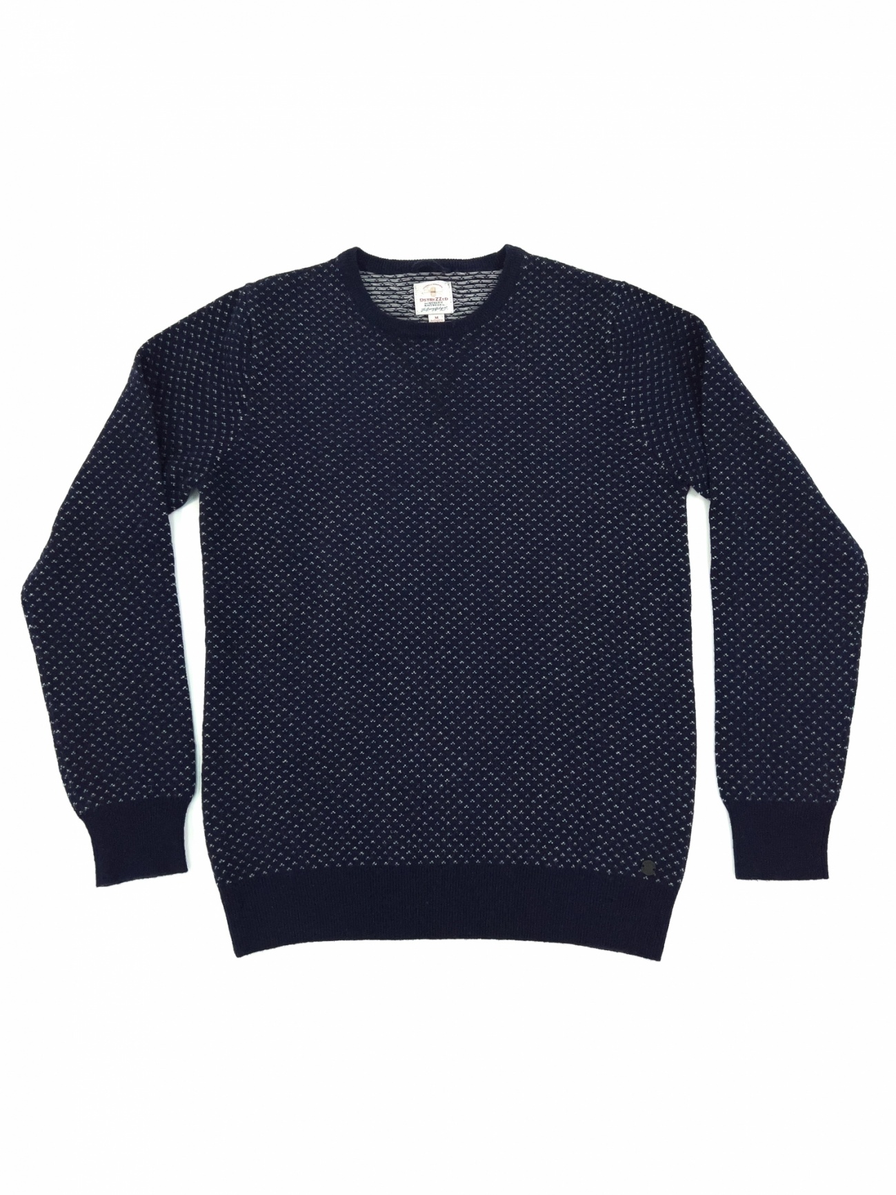 СВИТЕР DSTREZZED Dk. Navy Mel. 404090 фото 1