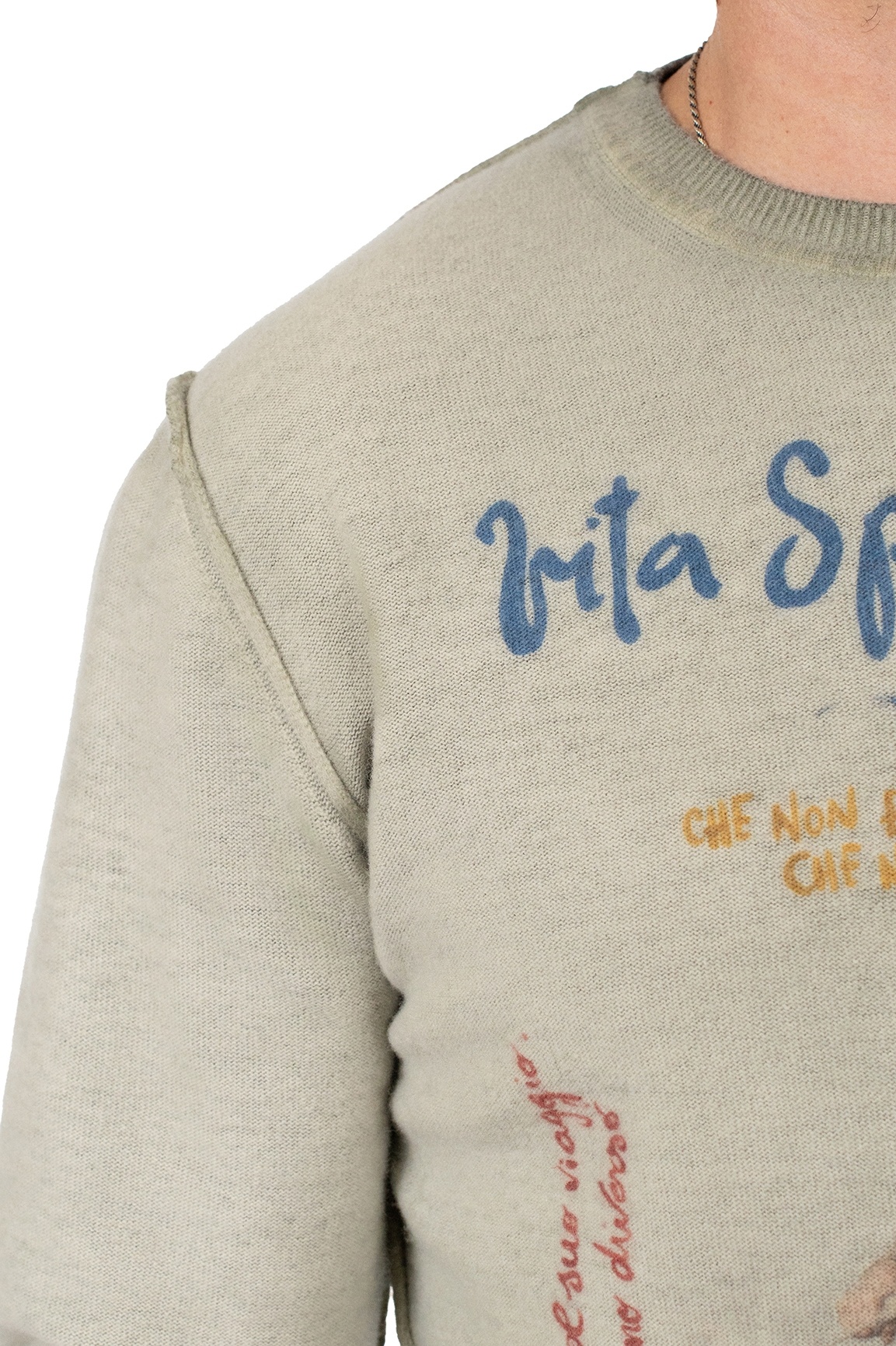 Свитер Bob Bristol Militare Green фото 4