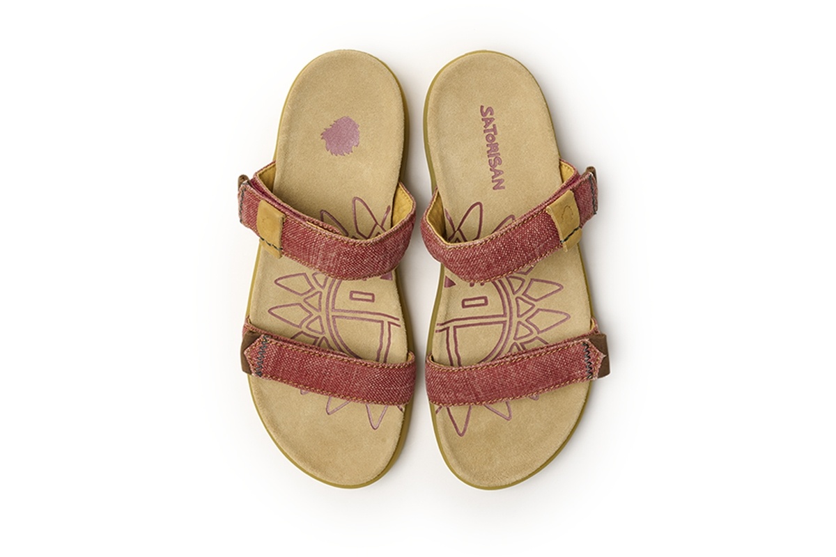 Сандалии Satorisan Kae Linen Smoky Pink фото 4