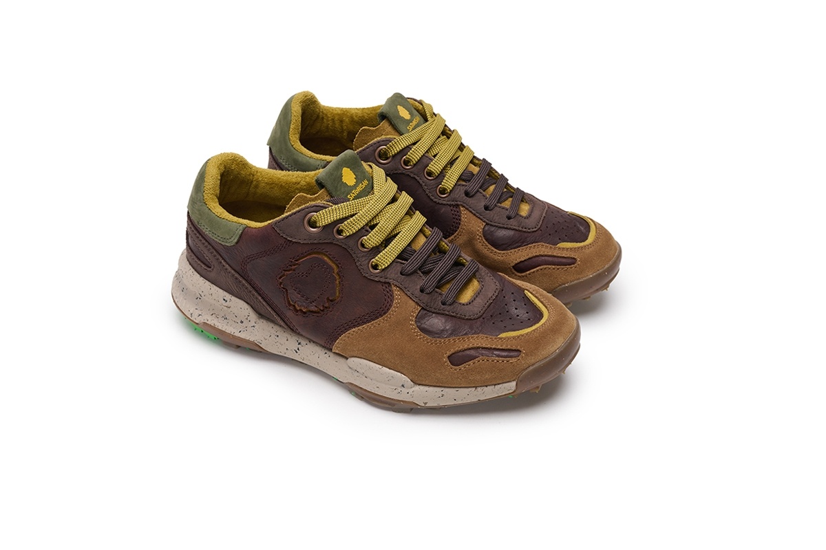 Кроссовки Satorisan Chacrona Pull Up Polo Brown фото 2