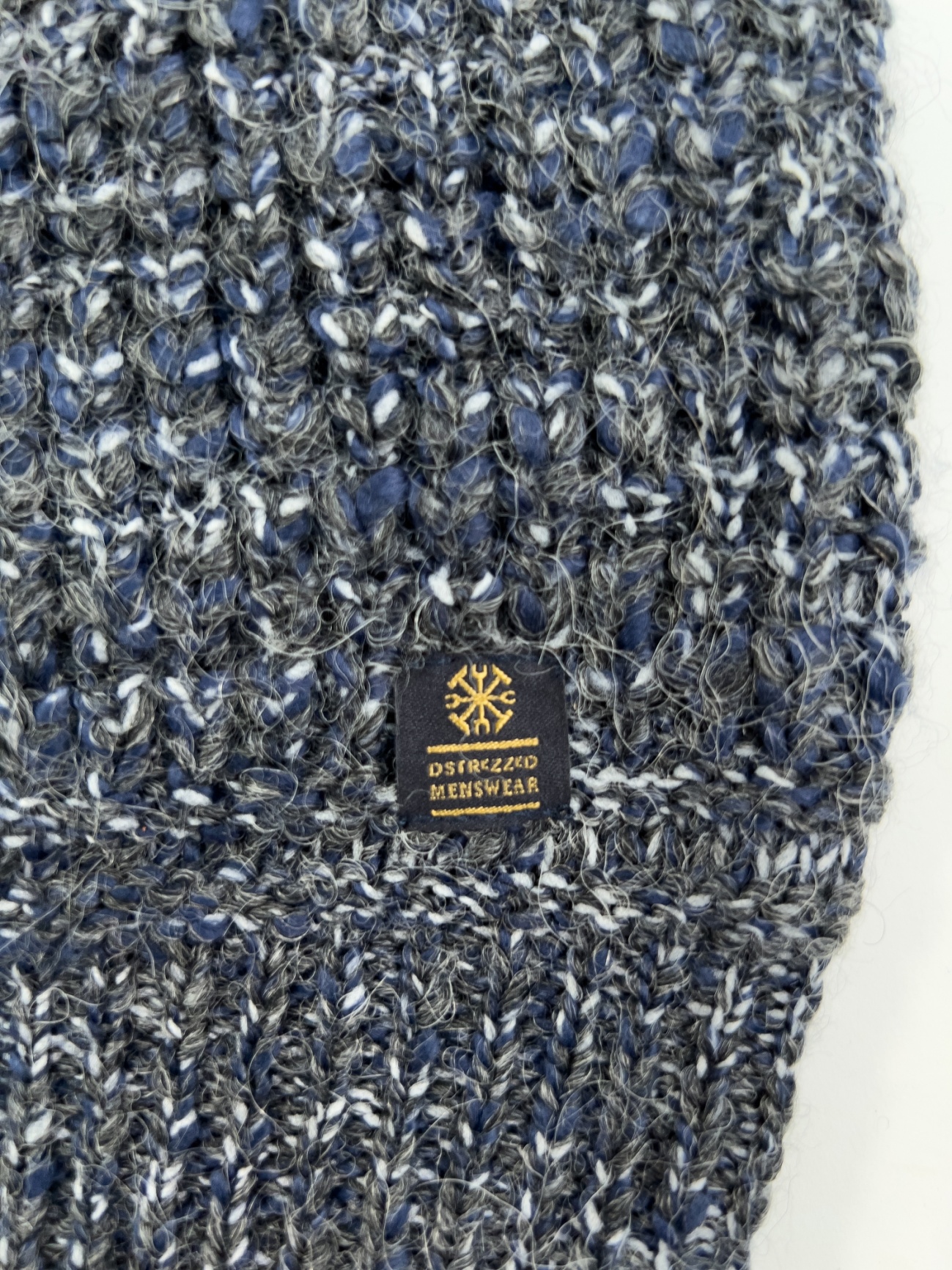 СВИТЕР DSTREZZED Navy 404095 фото 4