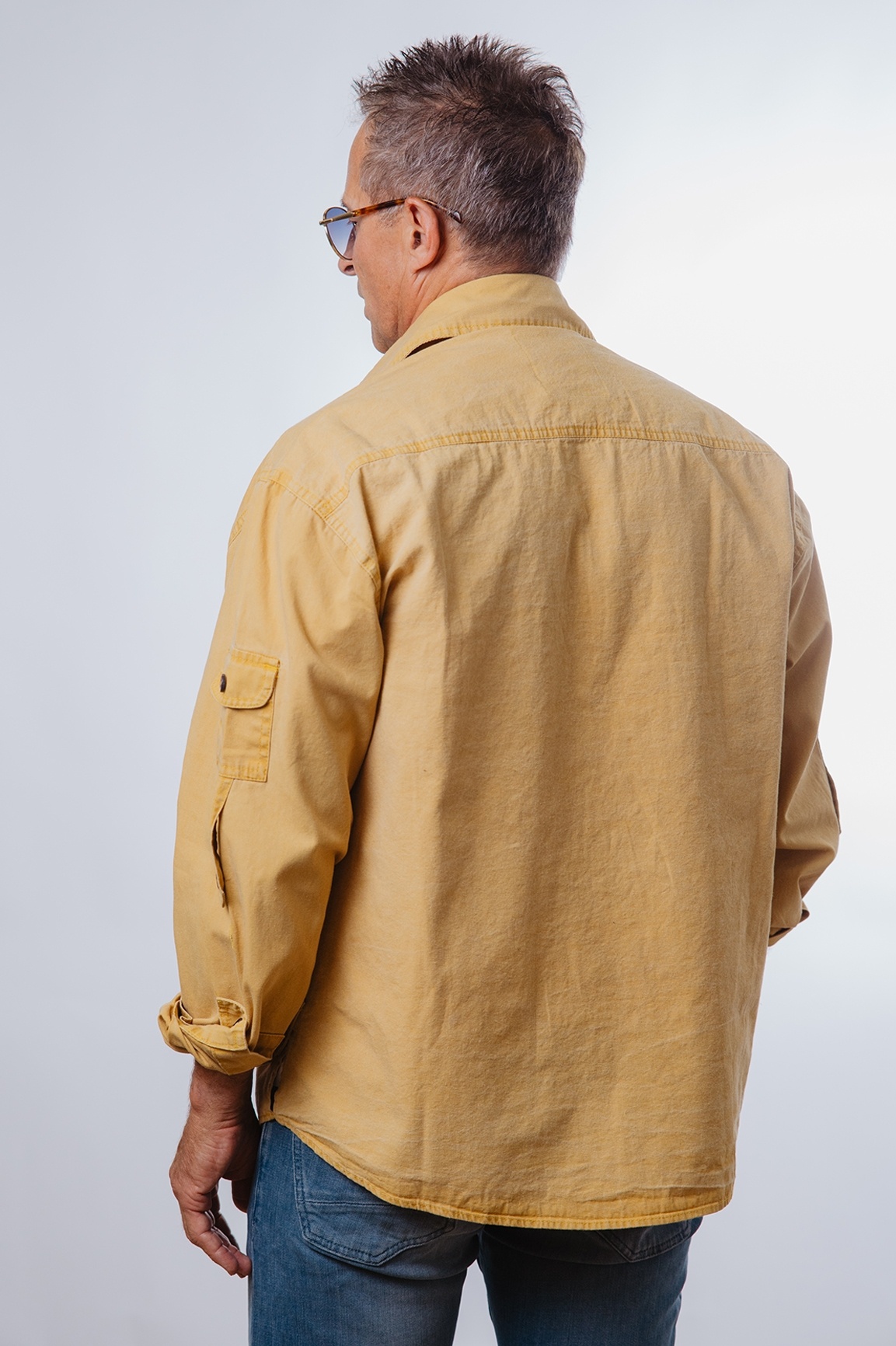 Рубашка Scippis Australian Fashion House GmbH 003S04 Cowra - Mustard фото 4