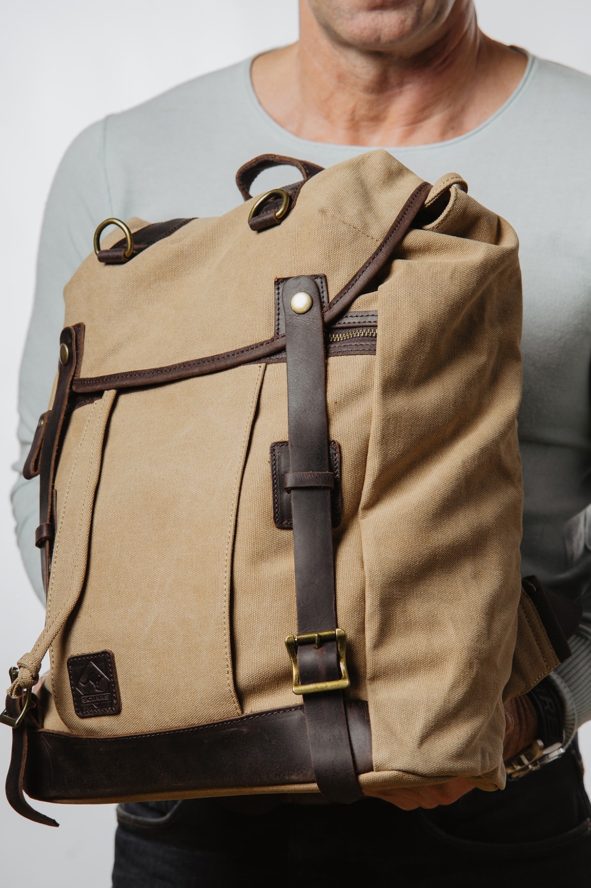 Сумка SCIPPIS 2505 шоппер COOGEE BACKPACK Khaki фото 2