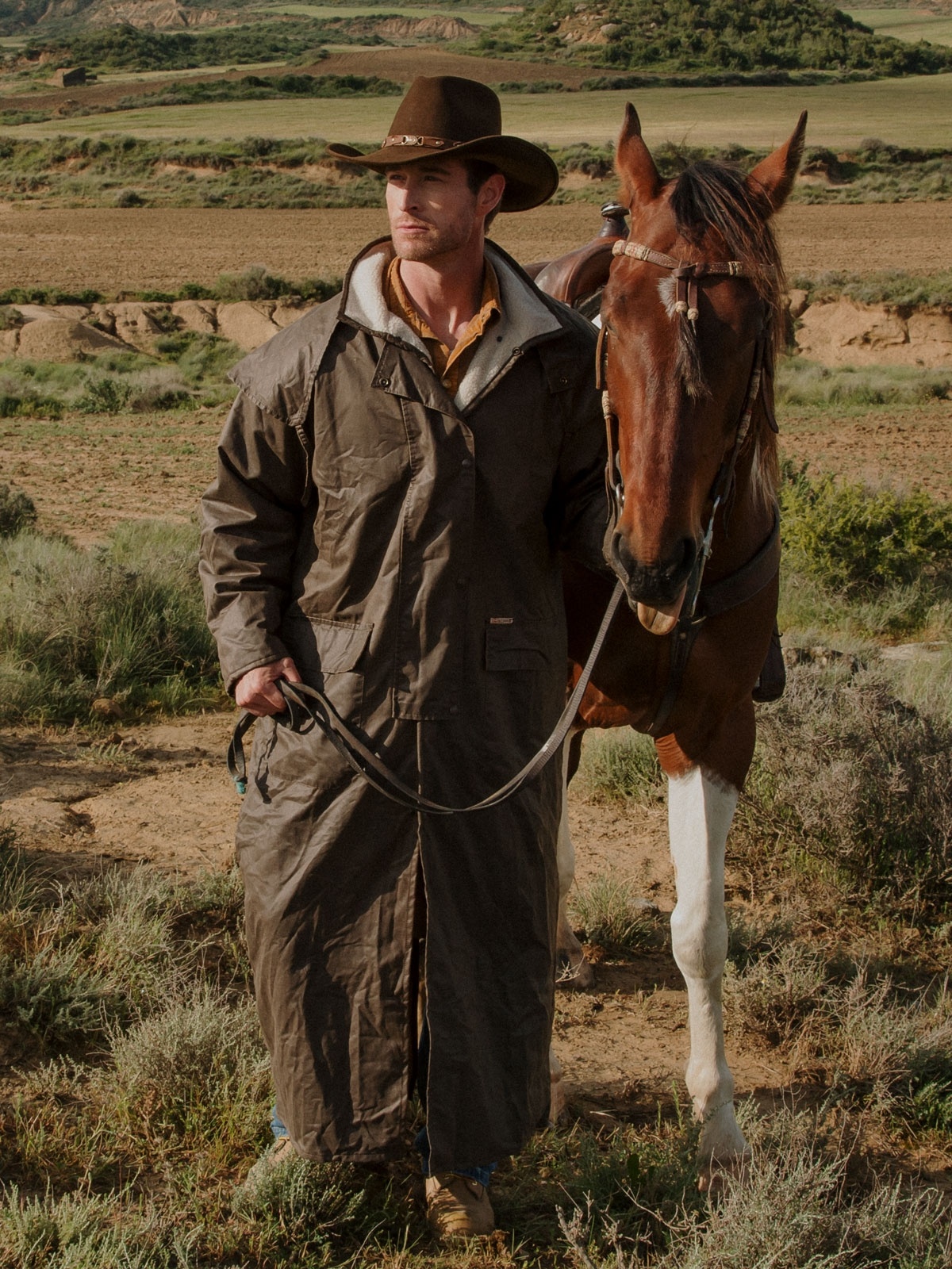 Плащ Australian Fashion House 010021 Mountain Riding Brown фото 1