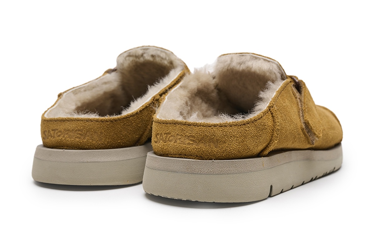 Тапочки Satorisan Uwabaki Clog Suede Mid Brown 2.0 фото 3