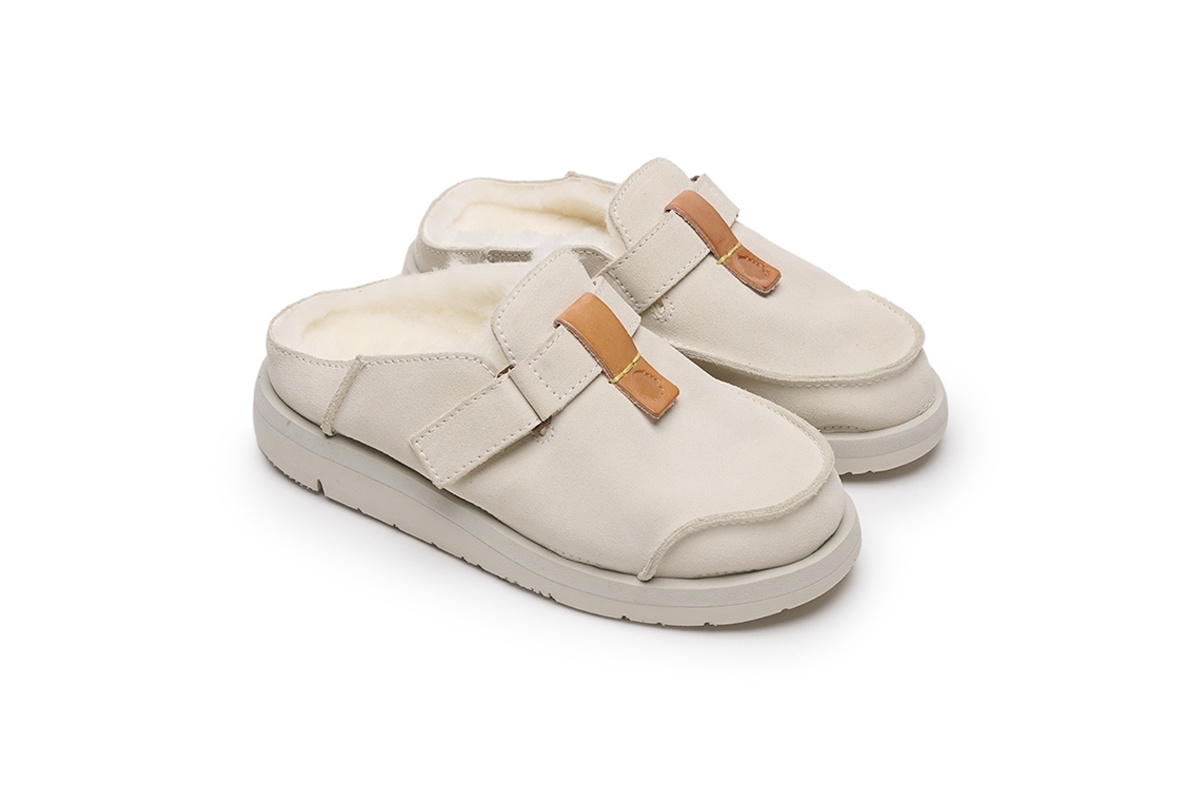 Тапочки Satorisan Uwabaki Clog Suede Cream 2.0 фото 2