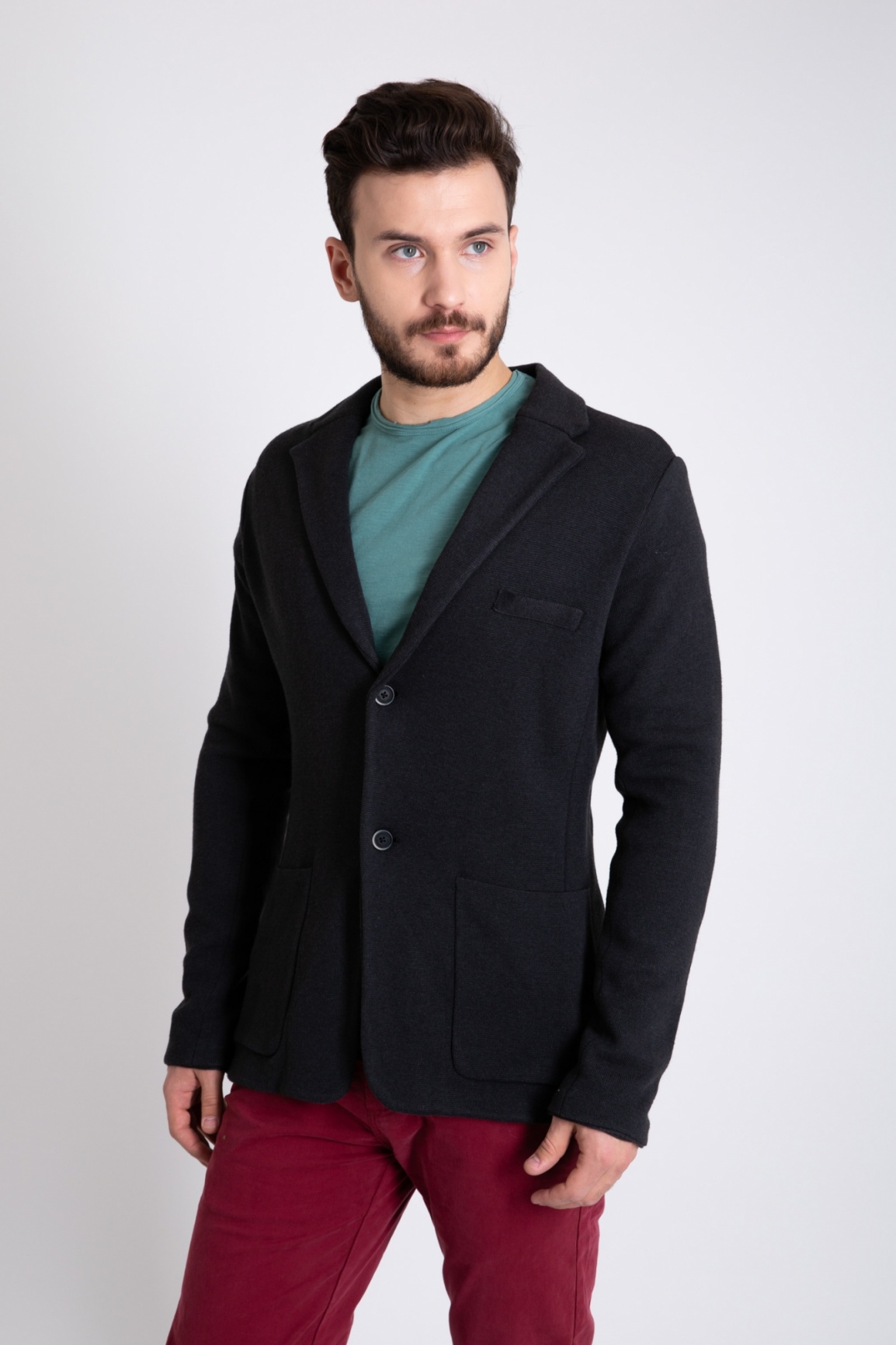 Блейзер Dstrezzed 111114 Anthra/Black																														 фото 5