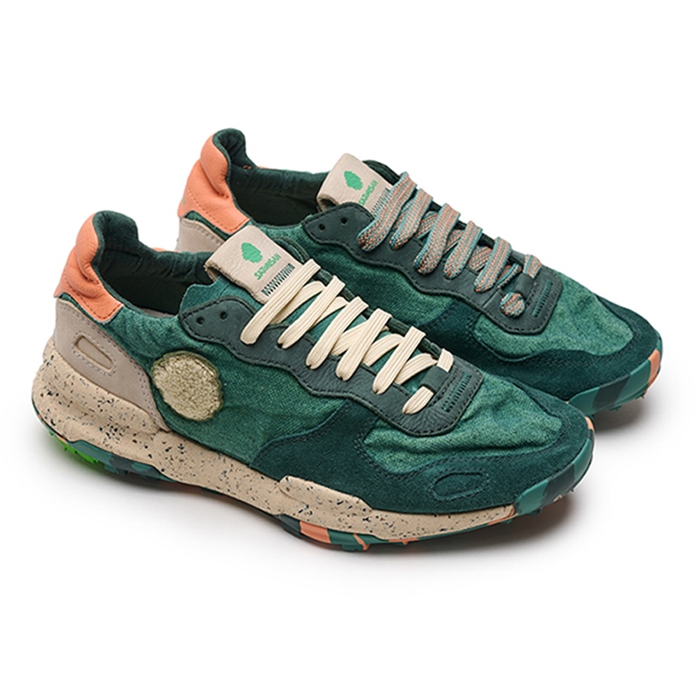 Кроссовки Satorisan Chacrona Linen Diving Green M фото 2