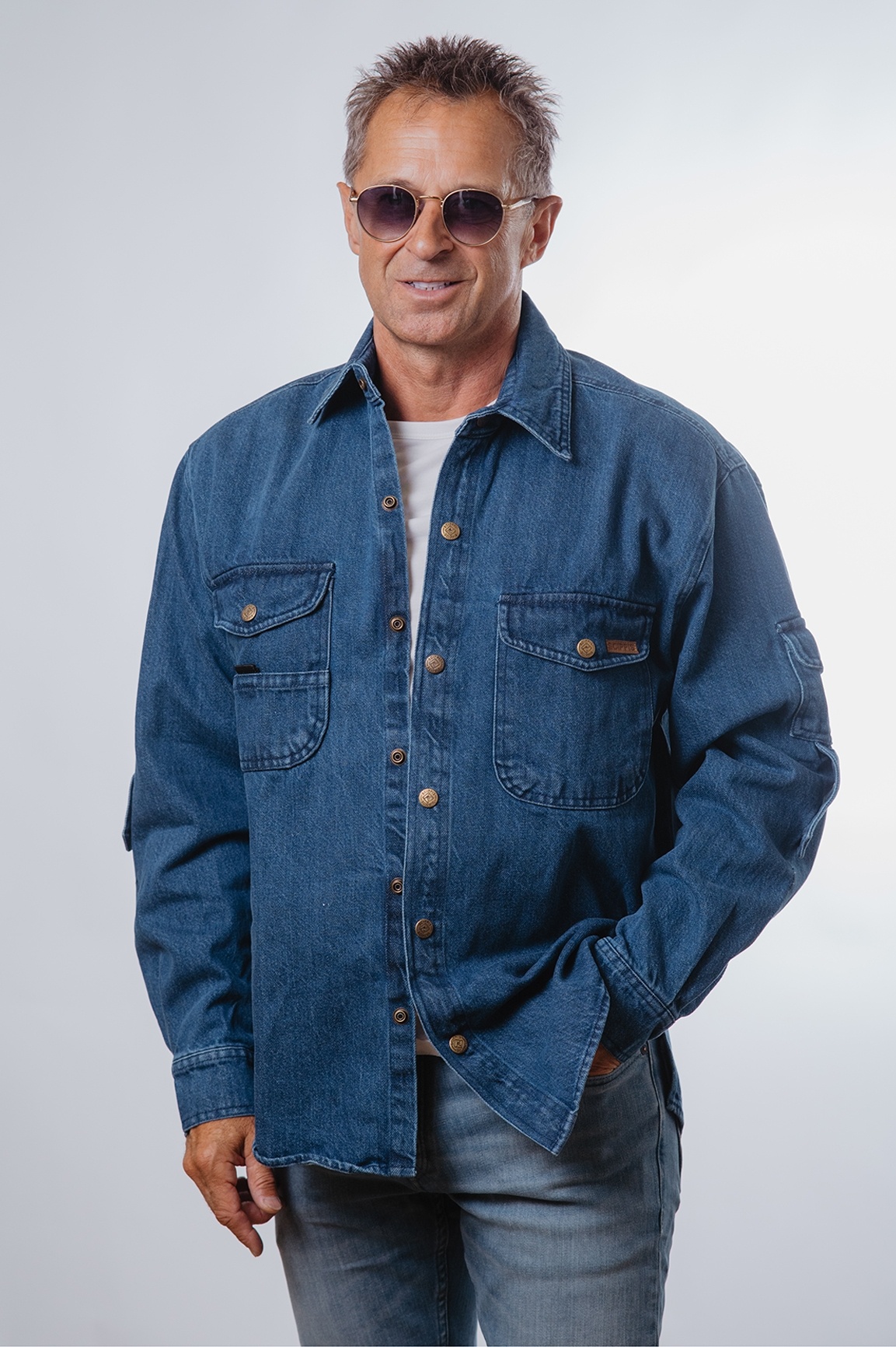 Рубашка Scippis  Australian Fashion House GmbH 003S04 Cowra - Blue фото 2